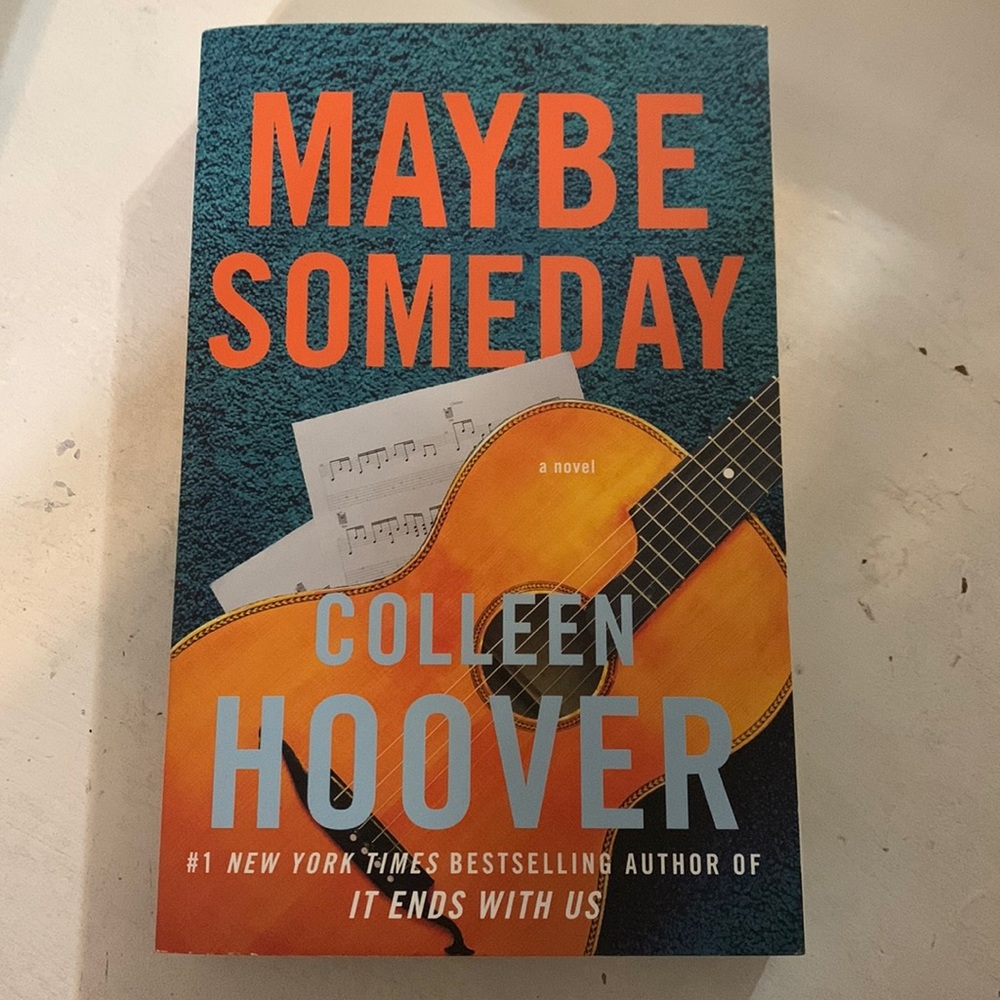 Colleen Hoover “Maybe Someday” book